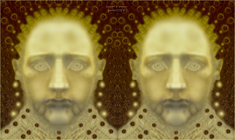 Gemelli di marmo bianco