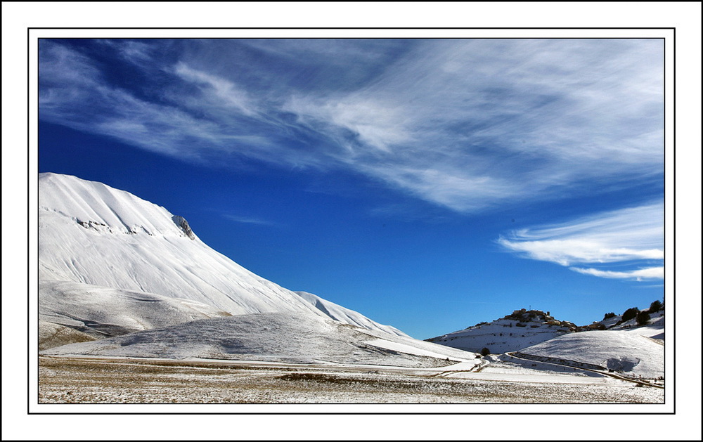 Castelluccio in inverno