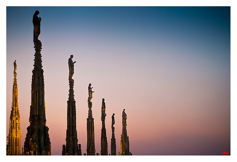 Year MMXI from Milan's roof