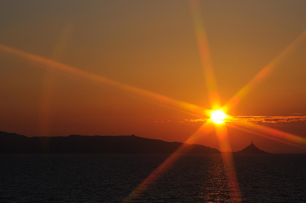 Tramonto sull'Asinara