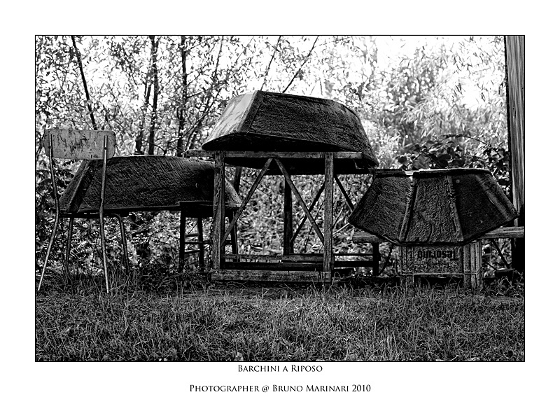 Barchini a riposo