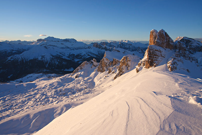 Tramonto sull'Averau