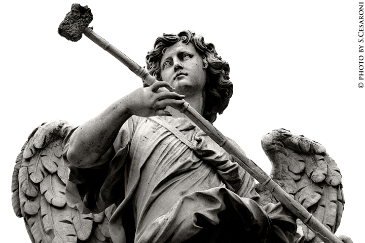 Angelo di pietra (Ponte S.Angelo)