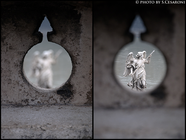 Nel mirino del castello (Castel S. Angelo)