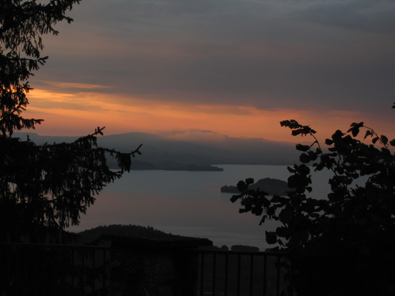 Lago di Bolsena (VT) : Tramonto Pastello...