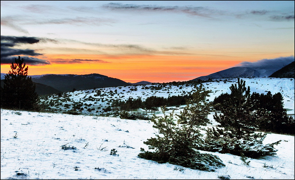 Crepuscolo nei Sibillini