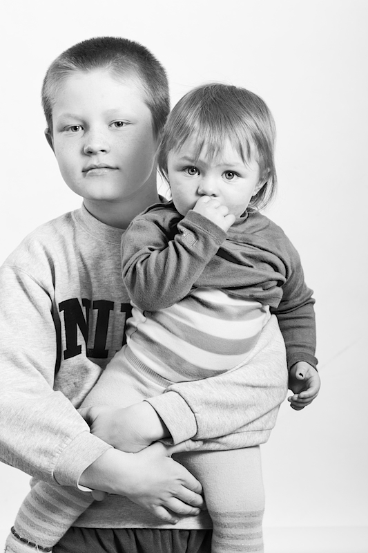 i miei figli Alessia a Danilo