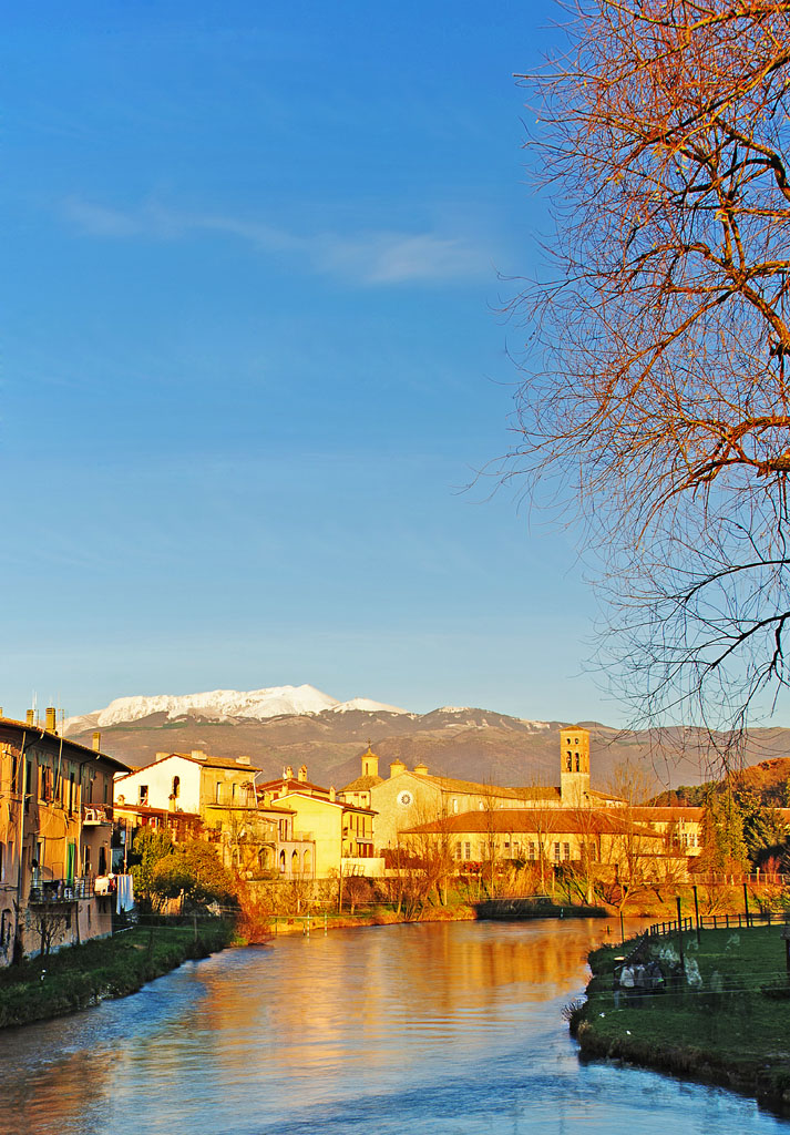Rieti dal Ponte Romano