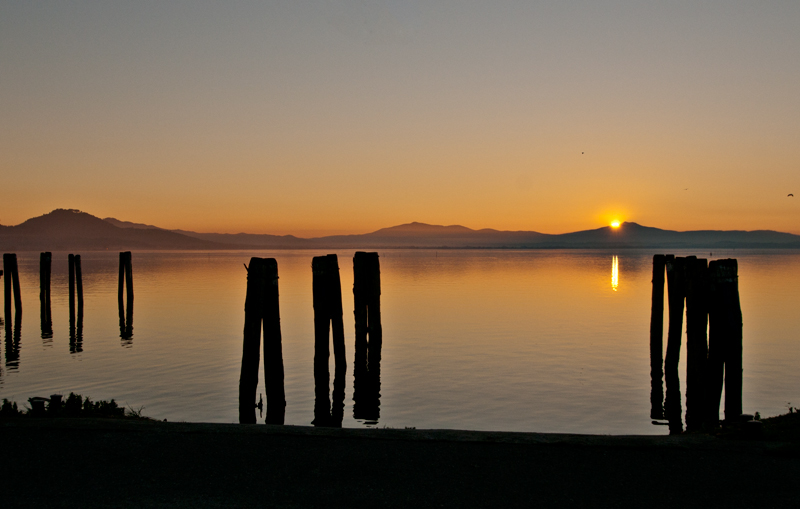 tramonto al trasimeno