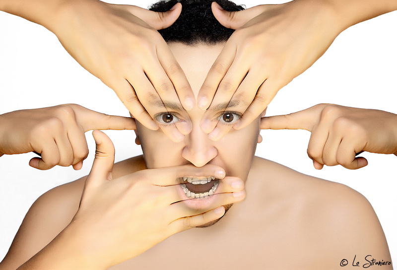 See no evil   Hear no evil  Speak no evil