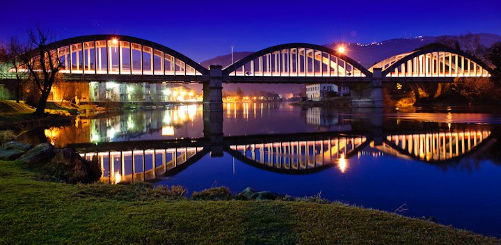 Brivio, il ponte...a colori