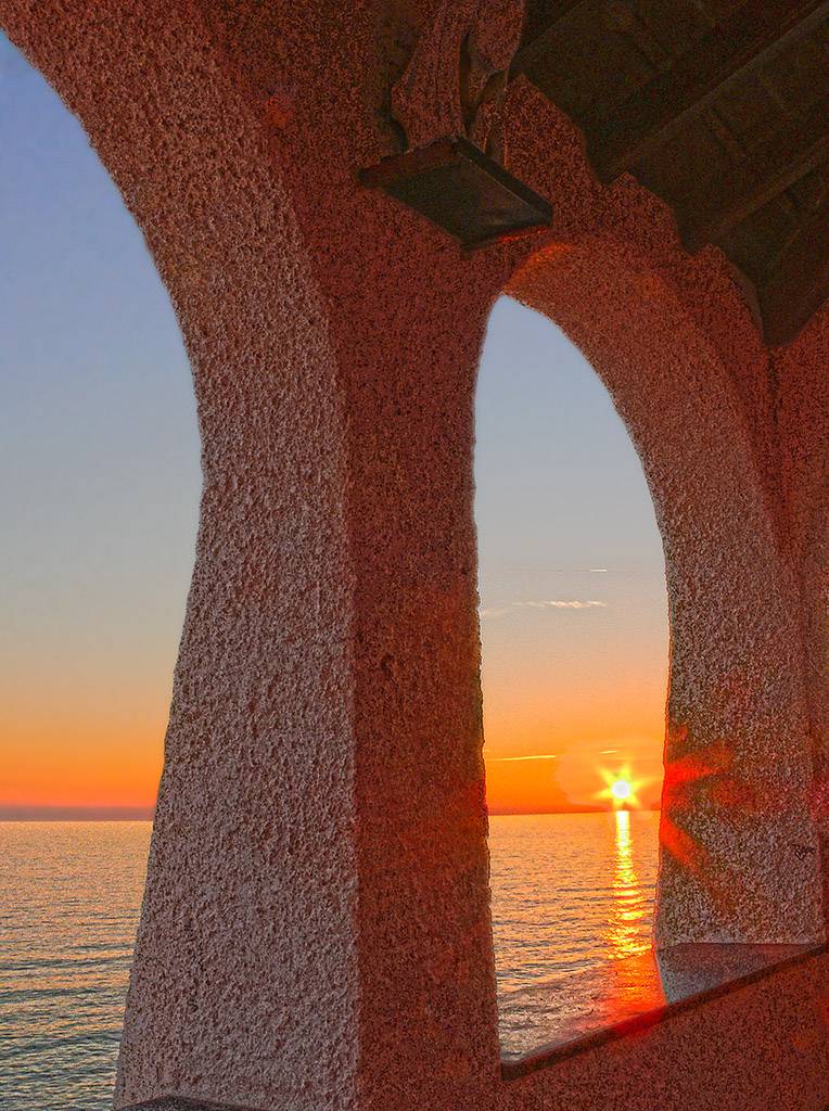 Tramonto a Bonassola