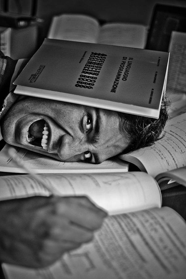 Sepolto dallo studio