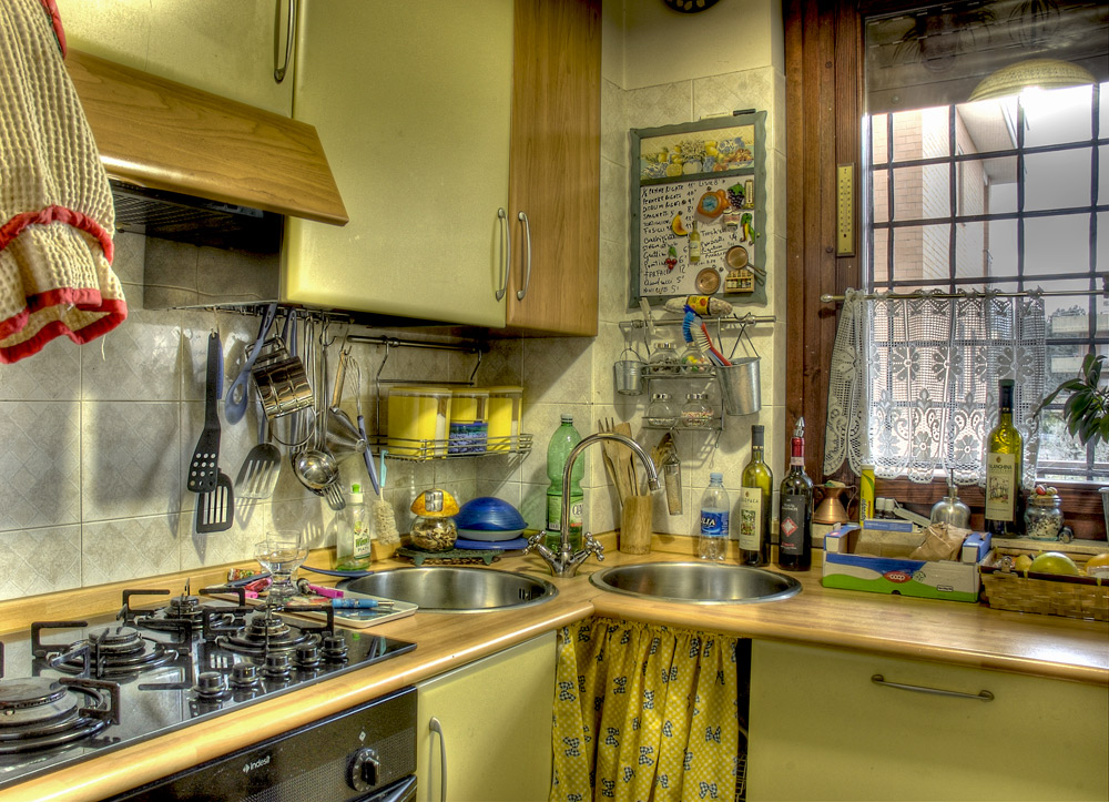 la cucina in hdr