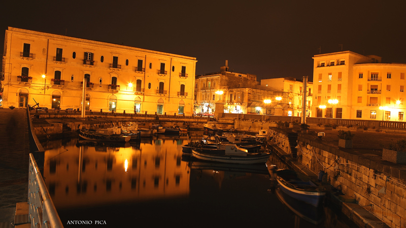 Ortigia by night..