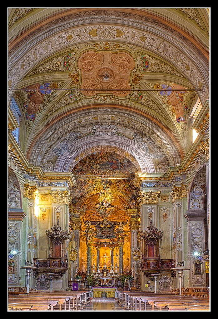 Basilica Sacro Monte di Varallo HDR