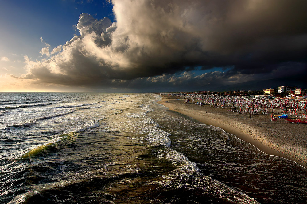 Tramonto dopo il temporale