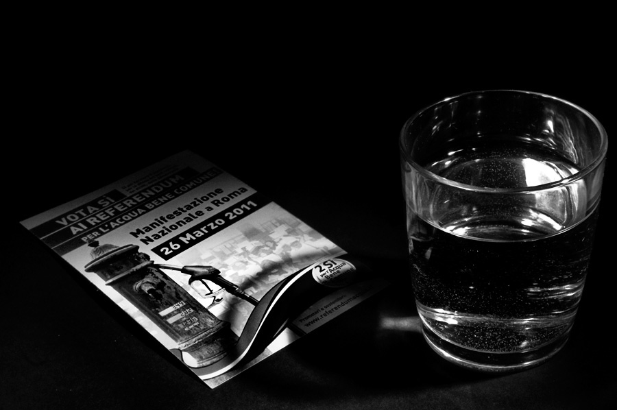 Acqua bene comune...