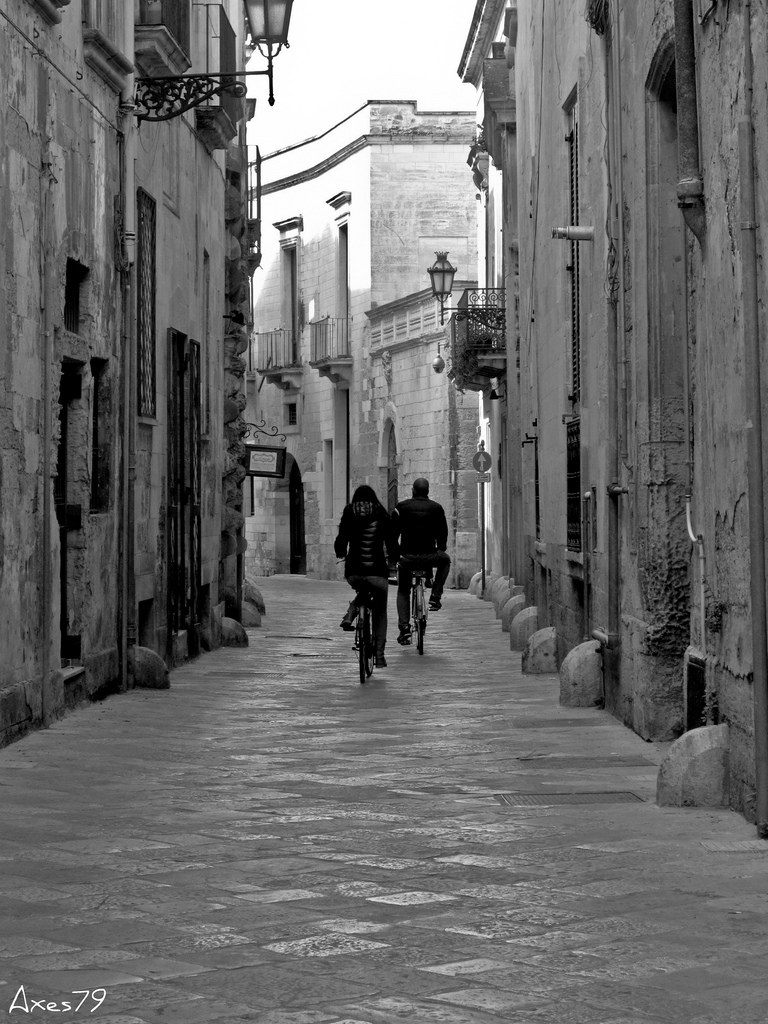 Passeggiando in bicicletta