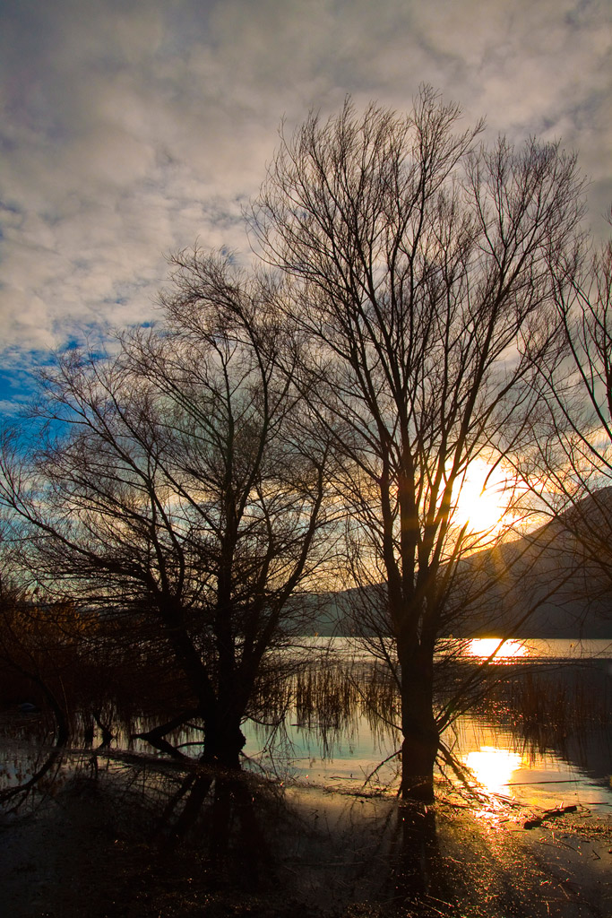 Tramonto sul Lago di Vico