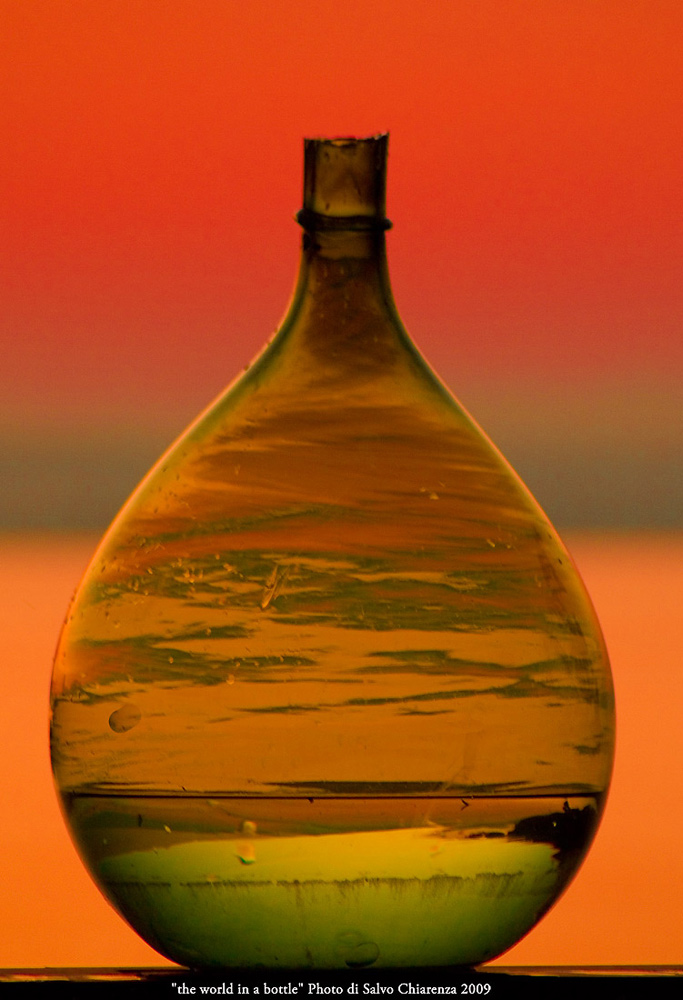 la the world in a bottle