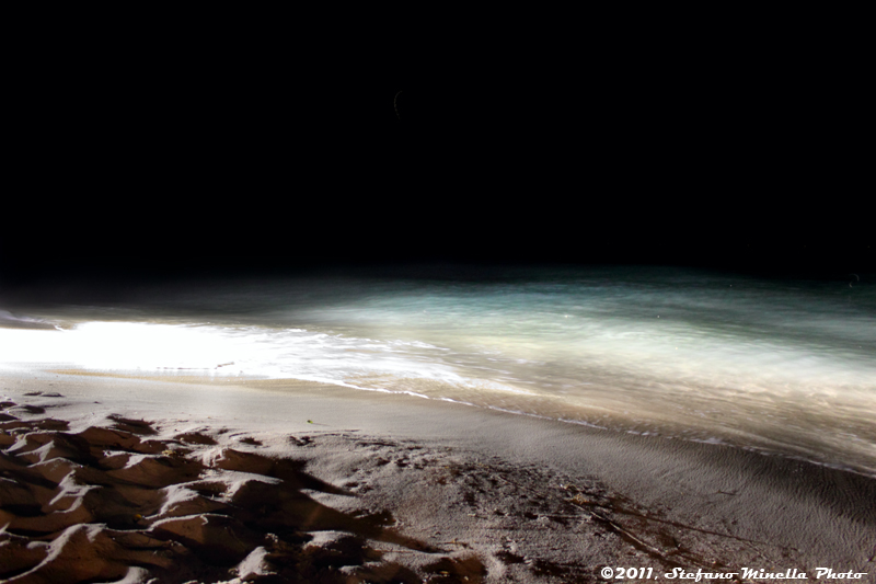 Caribbean Sea at Night