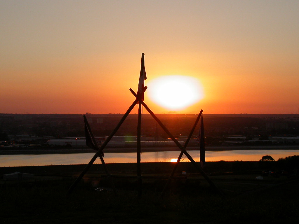 Tramonto campo Scout