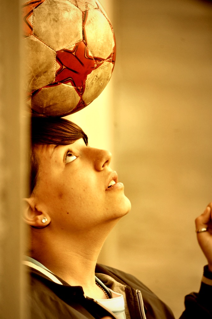 ragazze e palloni....