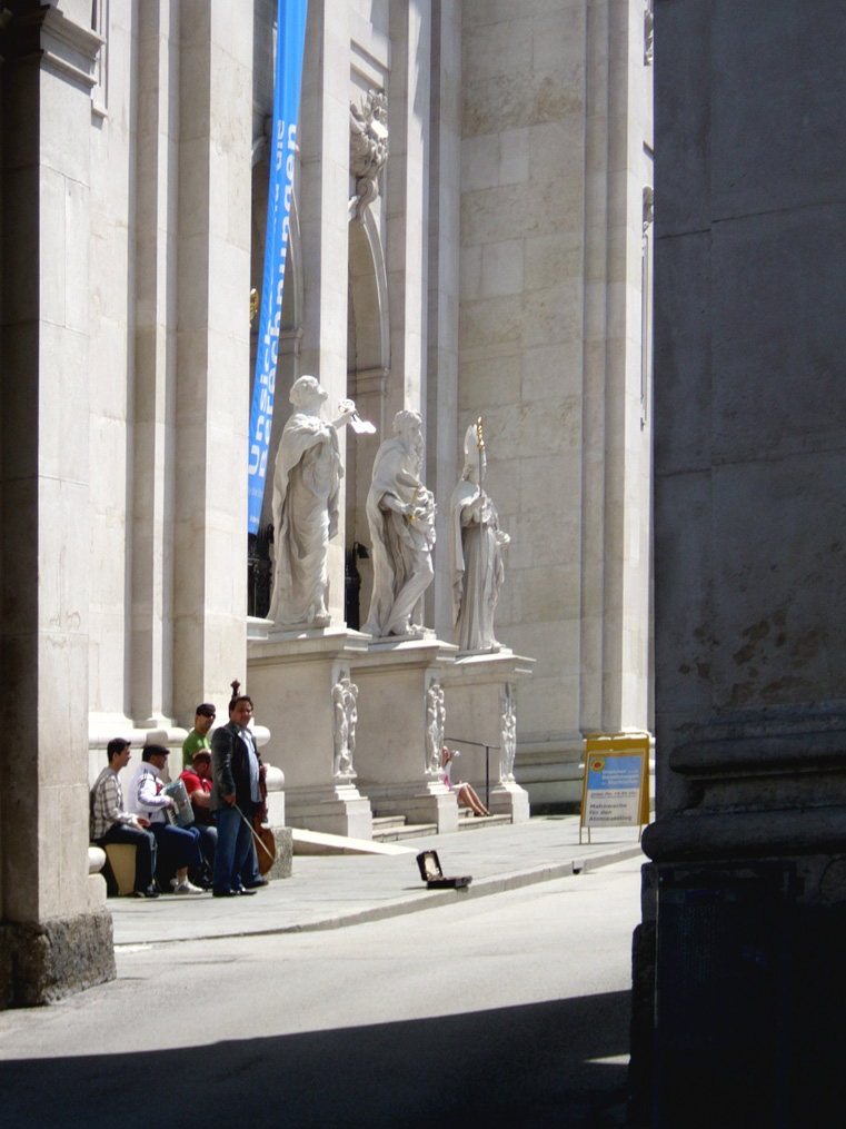 suonatori a Duomo di Mozard