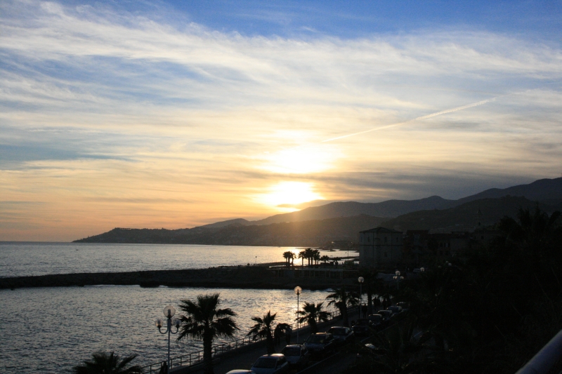 Tramonto ligure