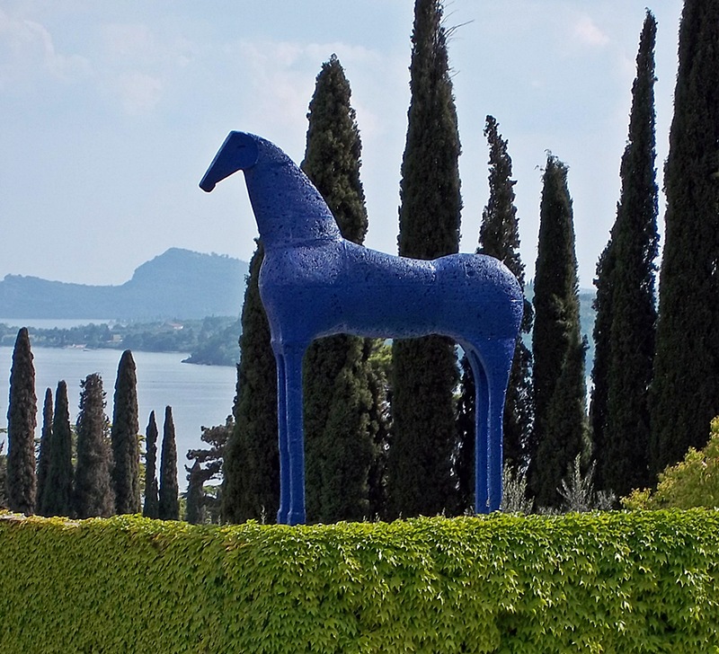 cavallo blu