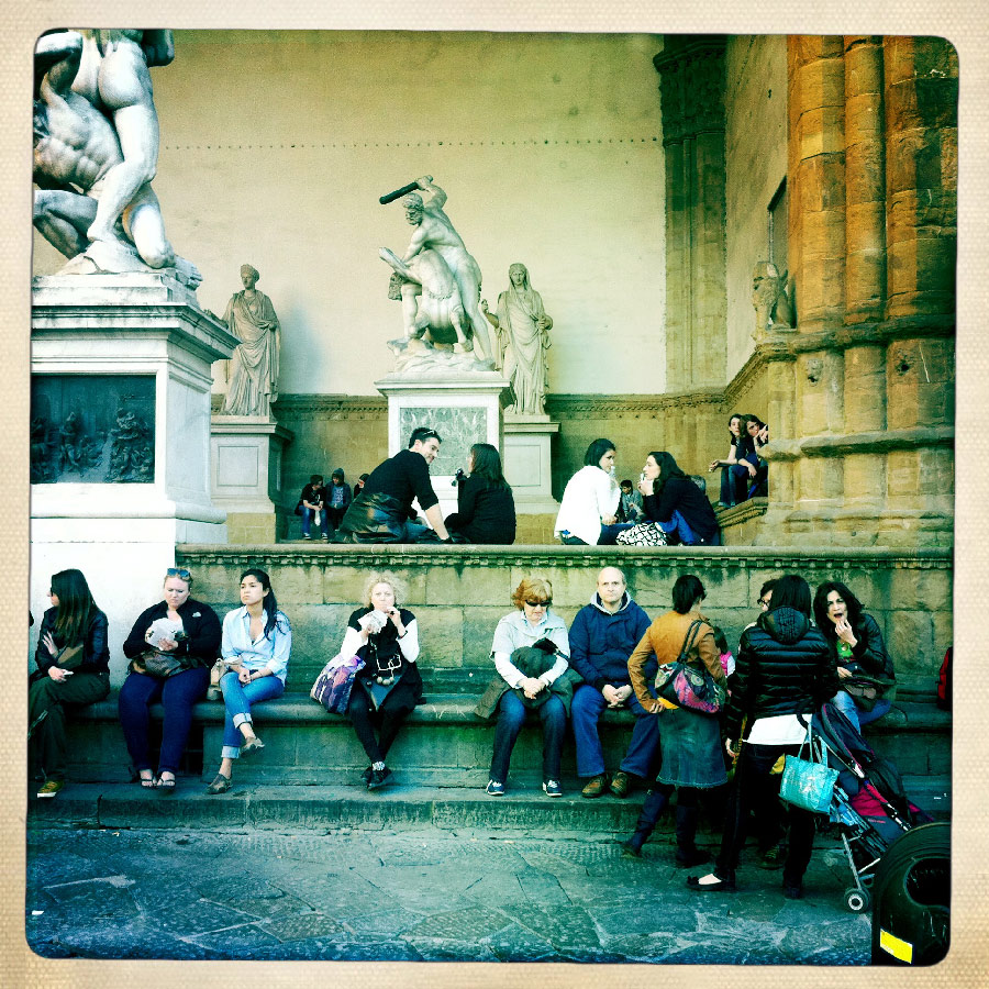 Piazza Signoria Hipstamatic