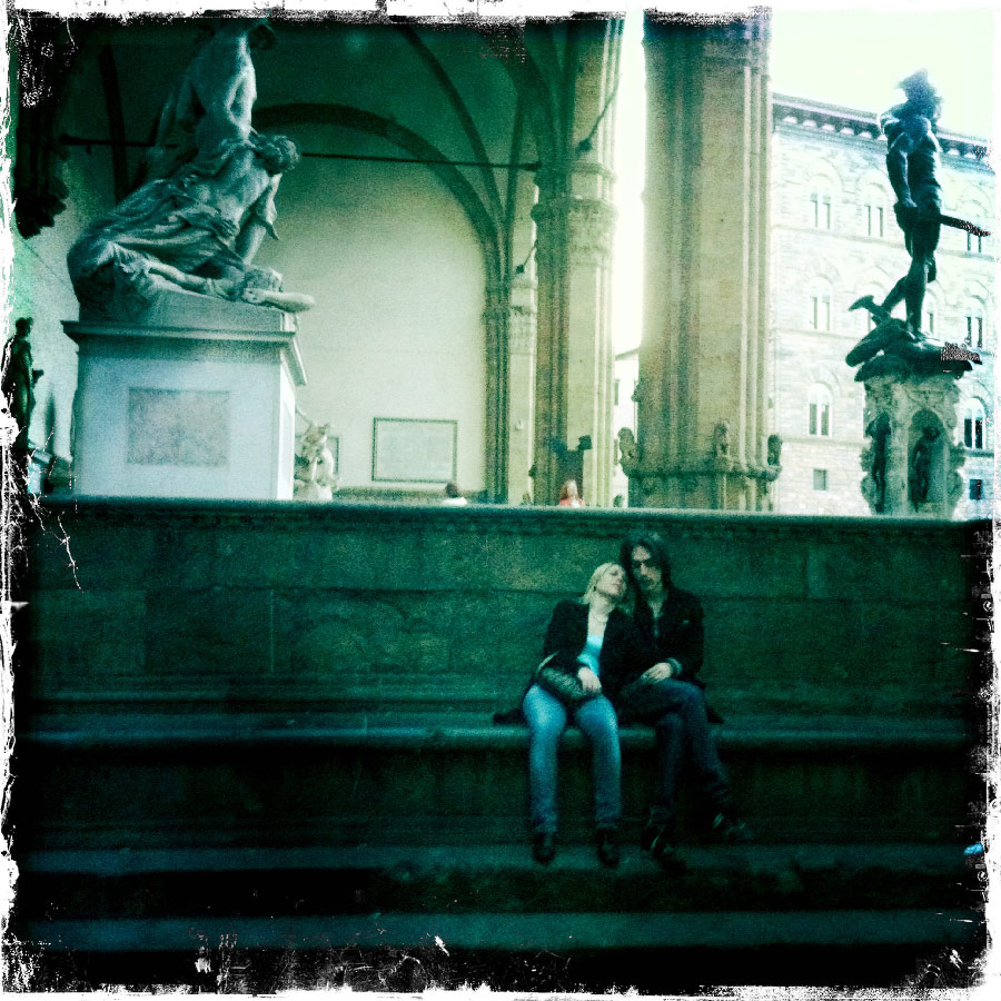 Loggia dei Lanzi Hipstamatic