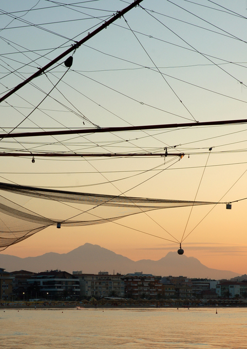 Traparenze al tramonto