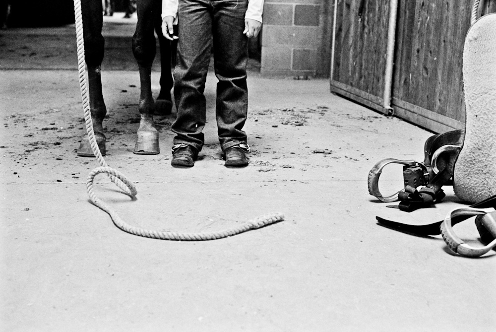 a cowboy is a man with guts and a horse