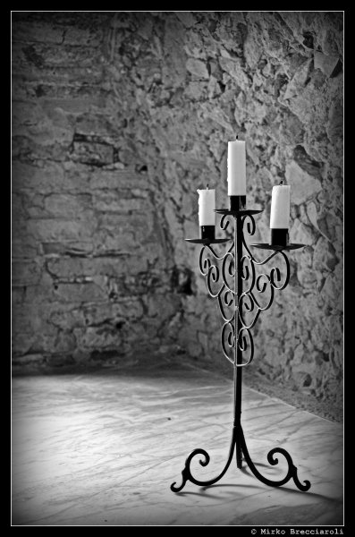 In attesa di essere acceso.