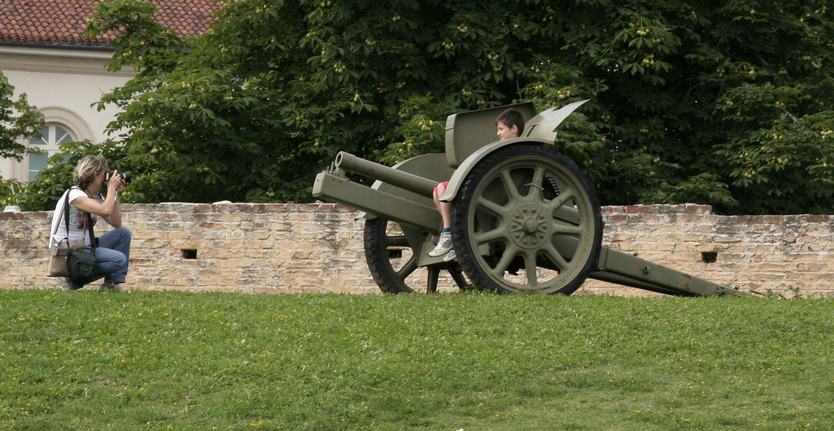 Questa foto sar� una....cannonata!!!