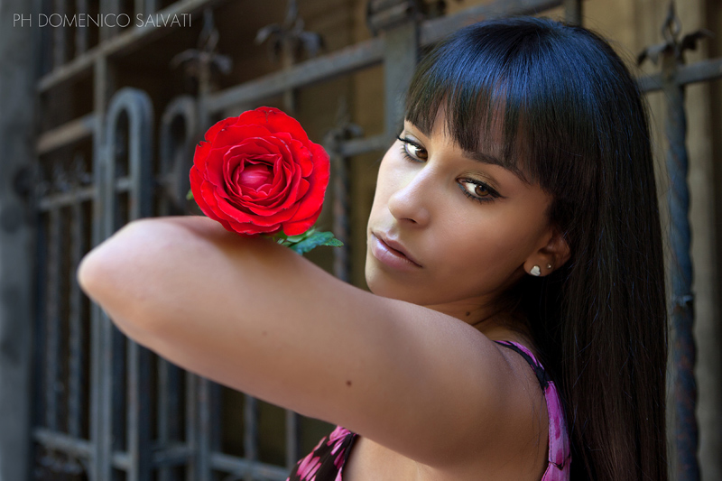 Il fiore la rosa e la spina nel cuore