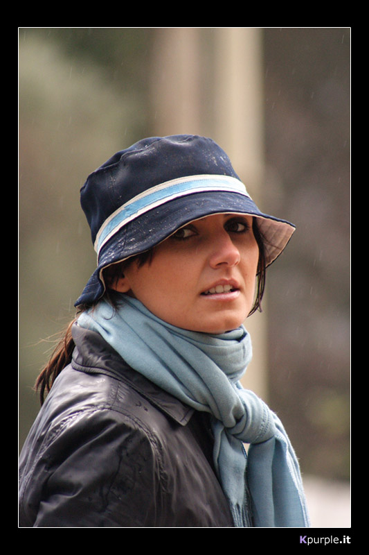 Camminando sotto la pioggia...