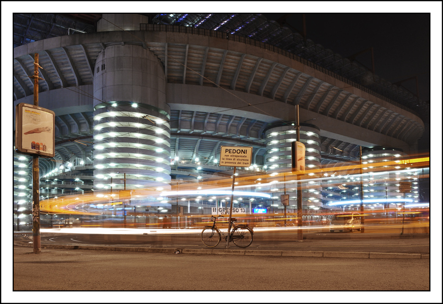 Bici a San Siro