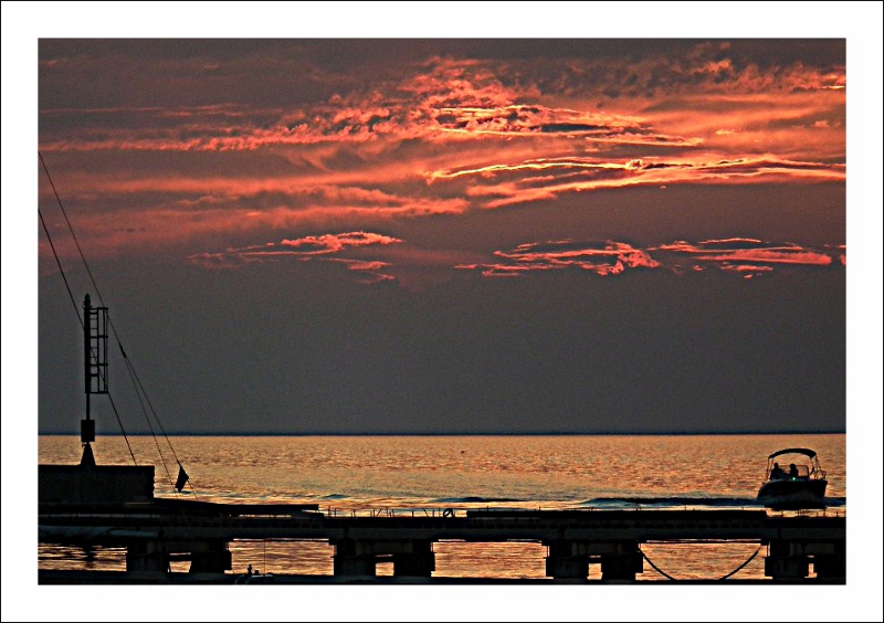 ....il ritorno al tramonto......