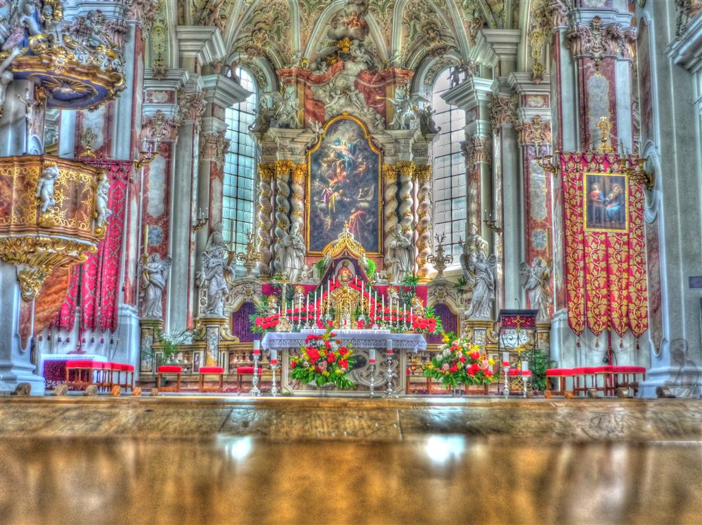 abbazia di novacella - interno