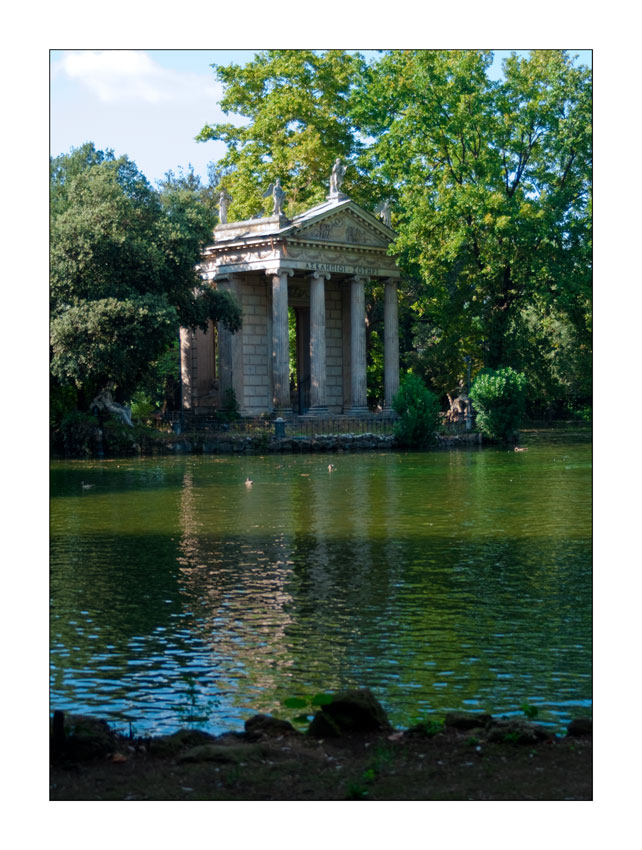 Tempio di Esculapio, Villa Borghese_Roma