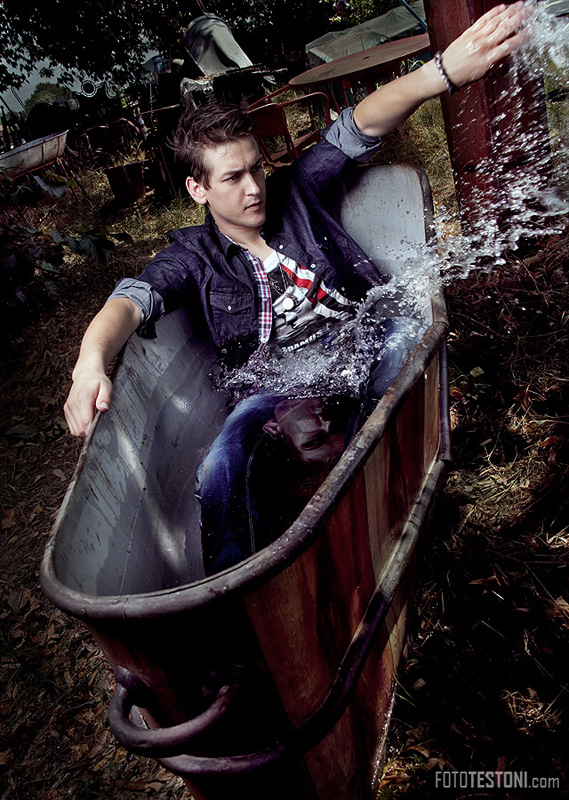 mi faccio una vasca!