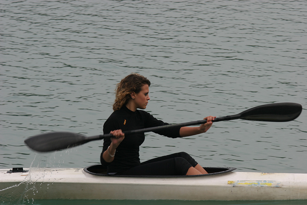 Pomeriggio uggioso all'idroscalo