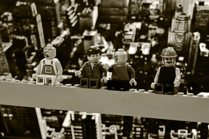 Lunchtime atop a Skyscraper