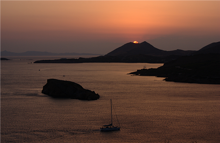 Tramonto a Capo Sounion - 2