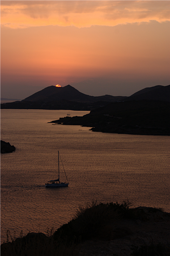 Tramonto a Capo Sounion - 3