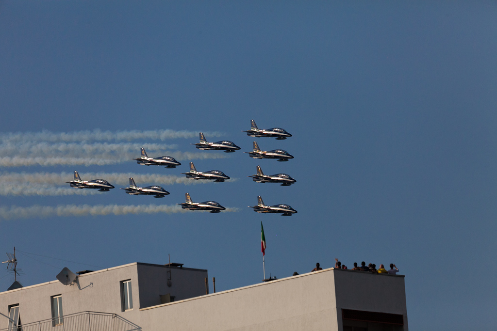 Lignano Sabbiadoro Ago 2011 (Frecce Tricolori)