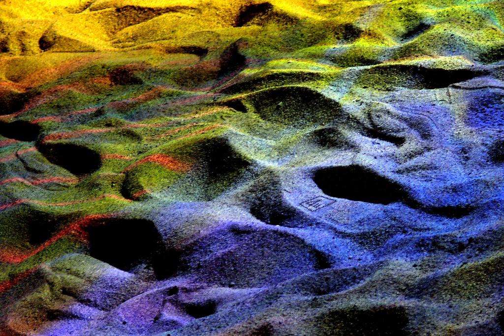 Colori sulla sabbia!!!!!